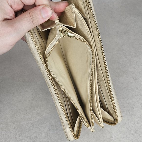 Louis Vuitton Damier Azur Zippy Long Wallet w/ Certificate - Picture 11 of 12